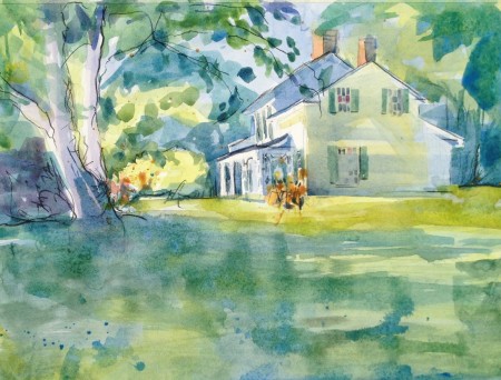 12" x 16" Watercolour