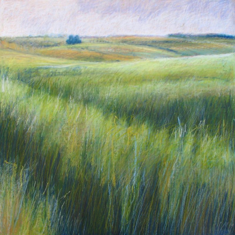 Spring Wheat 30" x 30" SOLD