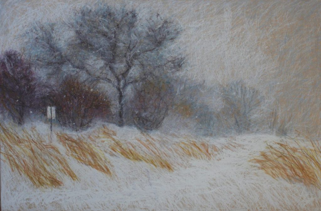 Backroad Blizzard 24" x 36" SOLD