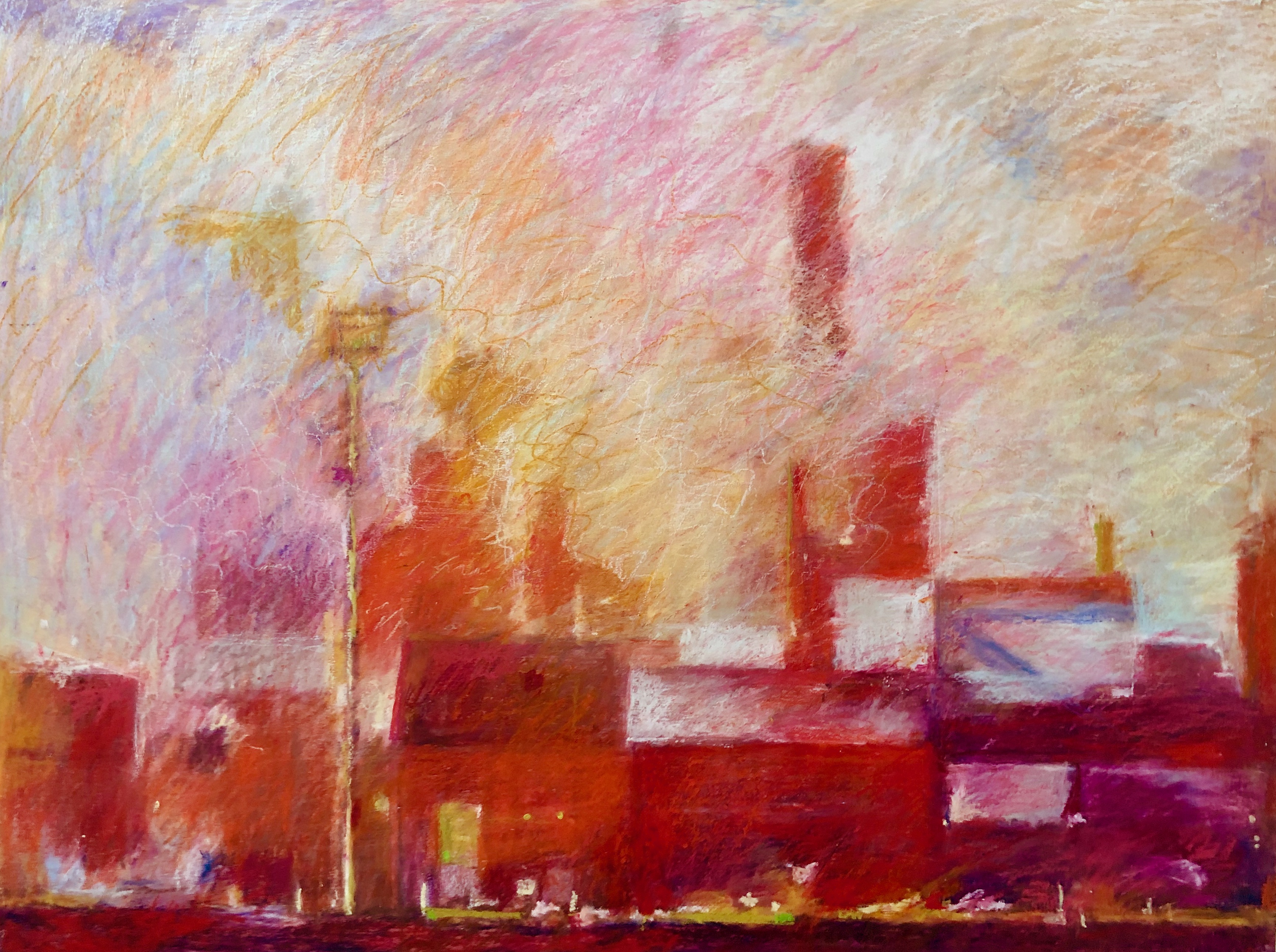 Sunrise, Bay View 18x24" by Aleda O'Connor